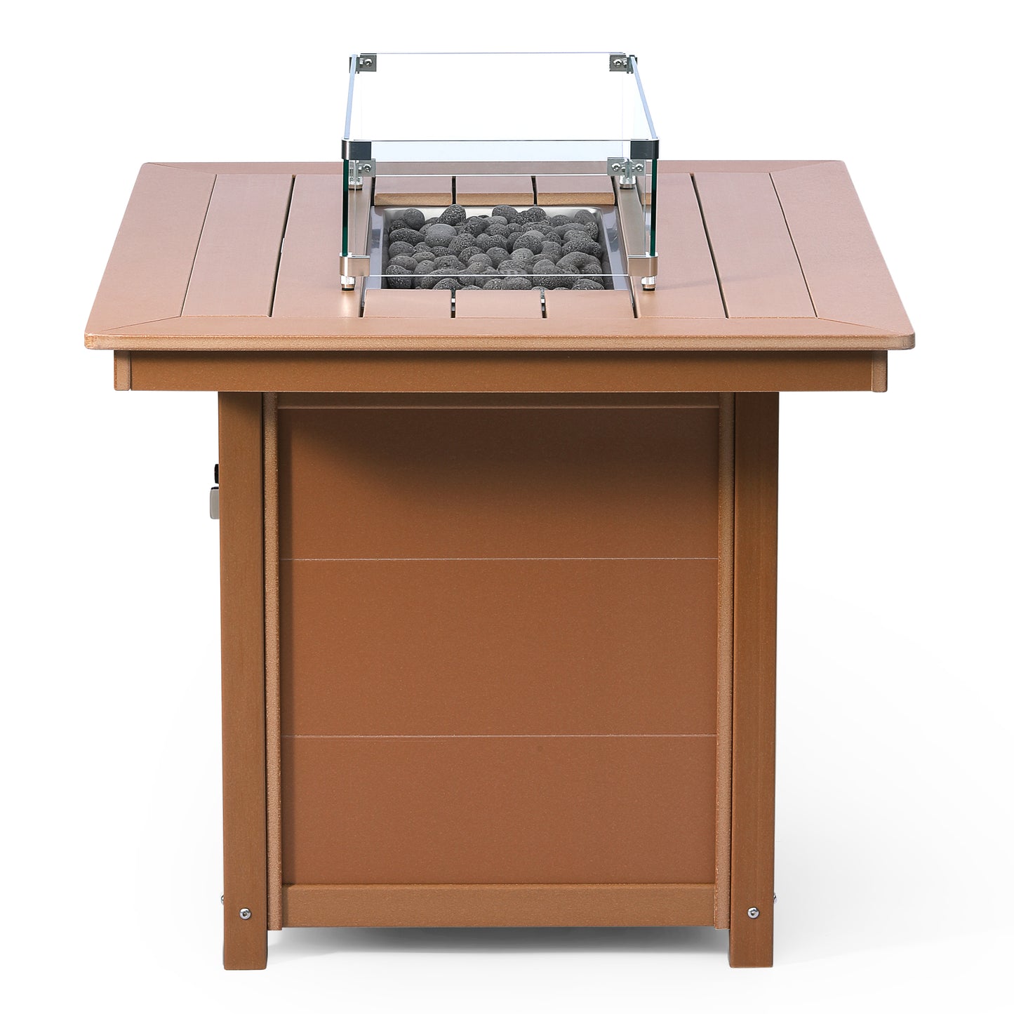 Sedona Rectangular 34" X 46" Dining Fire Pit Table