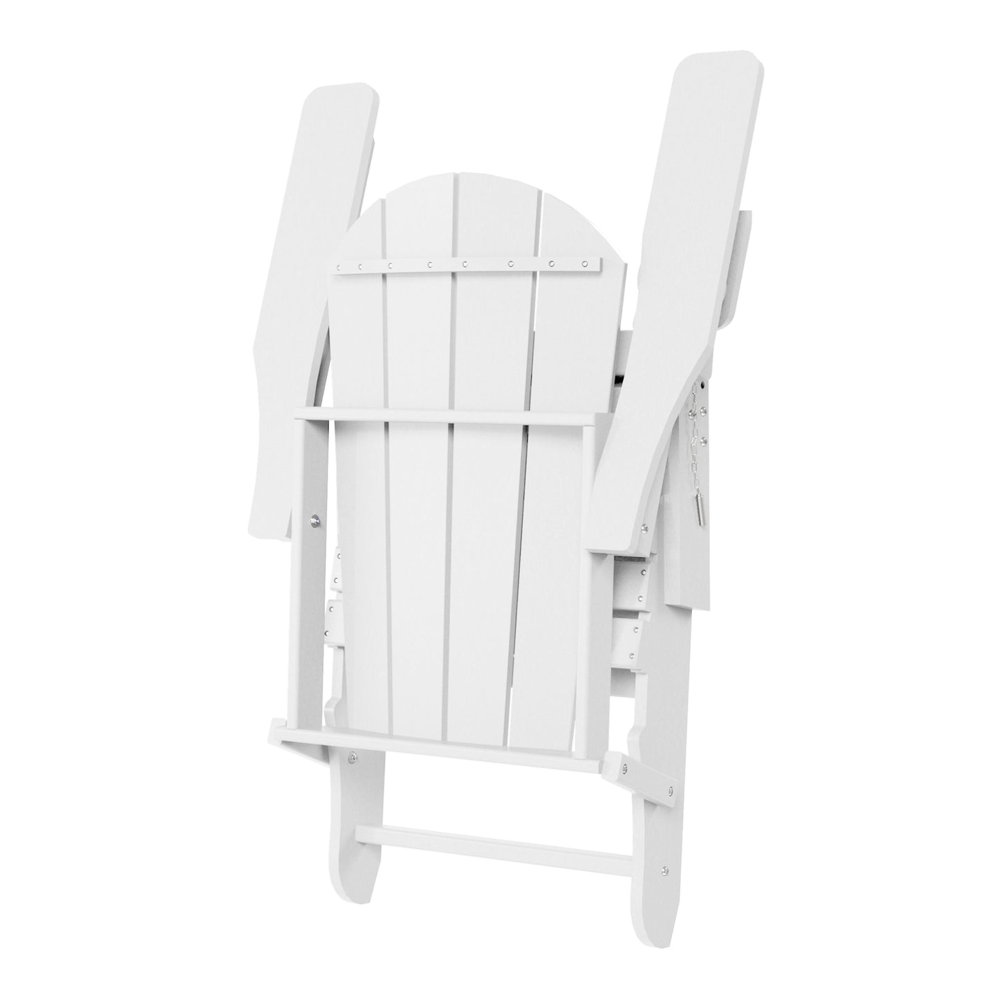 Chatham Folding Adjustable Adirondack Chair with Cup Holder and Hideaway Ottoman