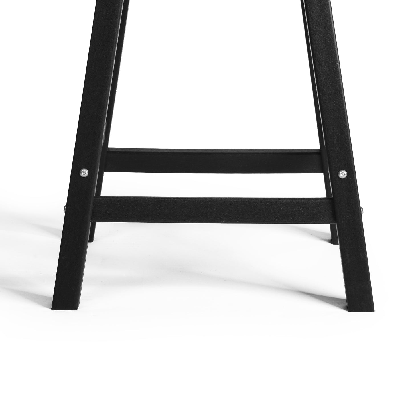 Stockholm All-Weather Outdoor Saddle Counter Stool (24" Height)