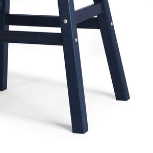 Stockholm All-Weather Outdoor Saddle Bar Stool (29" Height)