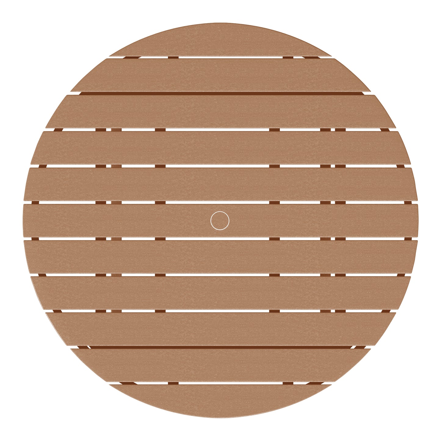 Tiny Terraces Kids' All-Weather Outdoor Round Dining Table (38" Wide)