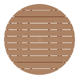 Tiny Terraces Kids' All-Weather Outdoor Round Dining Table (38" Wide)