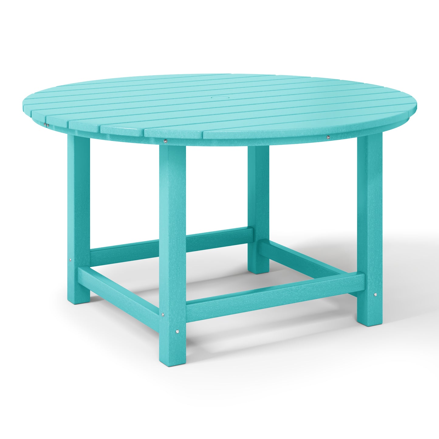 Tiny Terraces Kids' All-Weather Outdoor Round Dining Table (38" Wide)