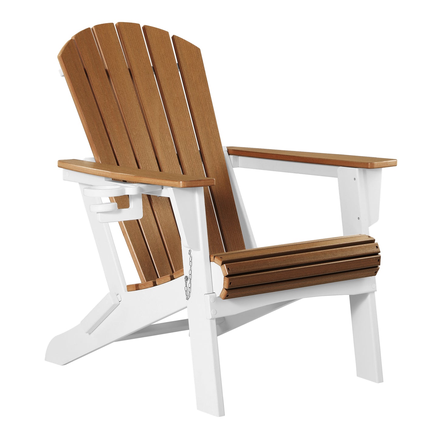 Heritage Ridge Folding Adirondack Chair With Cup Holder