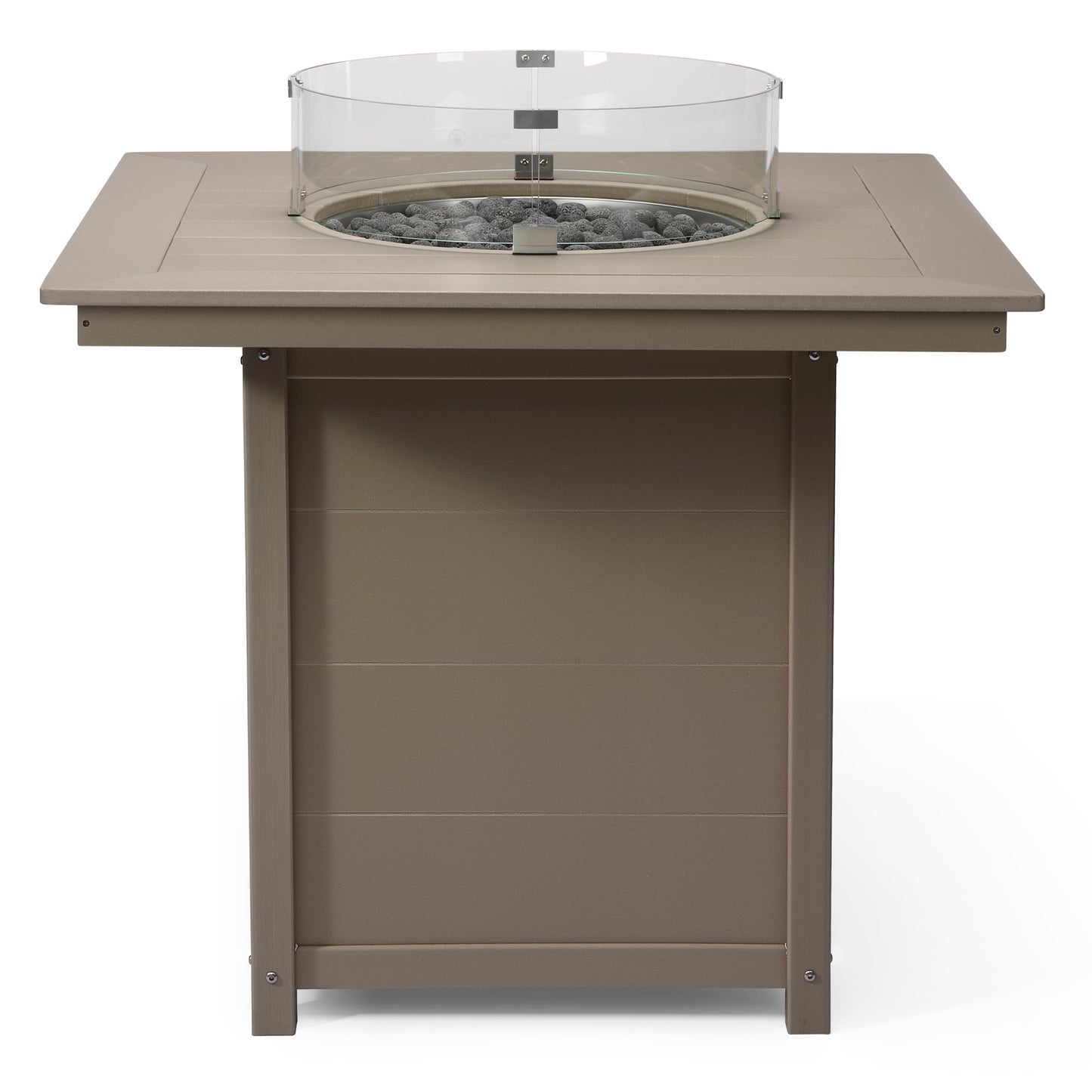 Sedona Square 42" Counter Fire Pit Table
