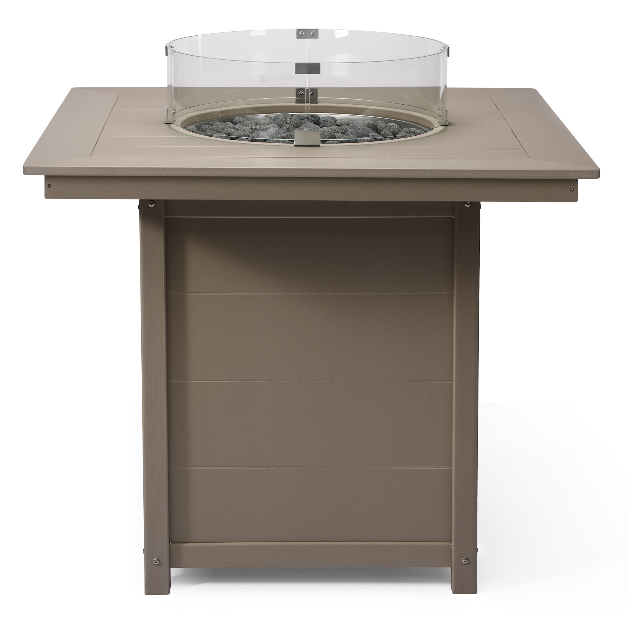 Sedona Square 42" Counter Fire Pit Table