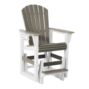 Adirondack Counter Glider With Cup Holder