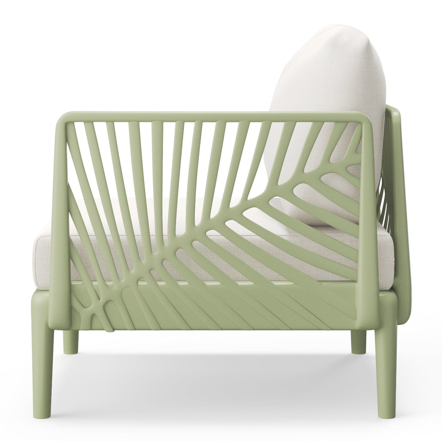 Polyform Deep Seating Right Arm Chair with Cushions