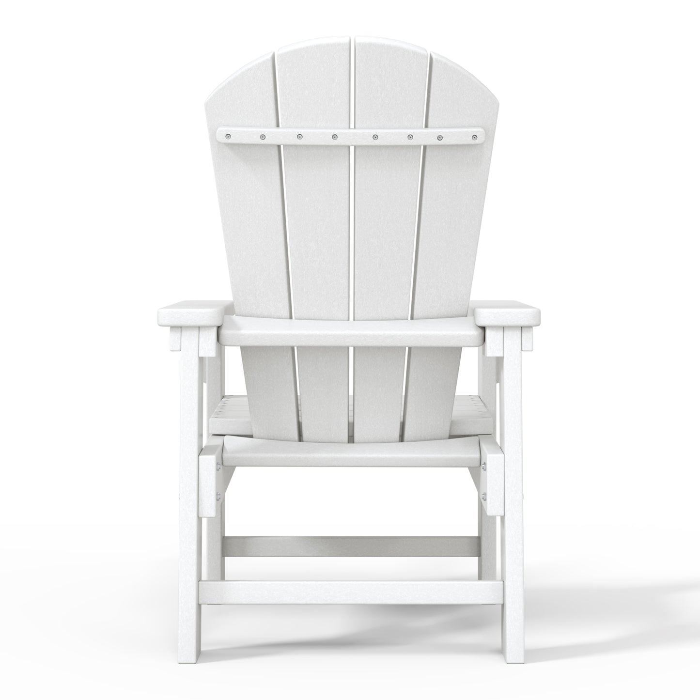 Tiny Terraces Kids' All-Weather Outdoor Poly Adirondack Chair