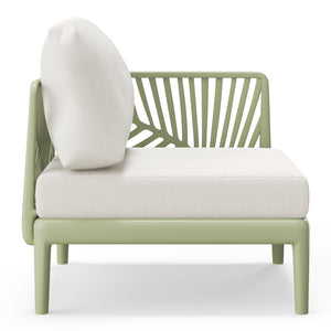 Polyform Deep Seating Right Arm Chair with Cushions