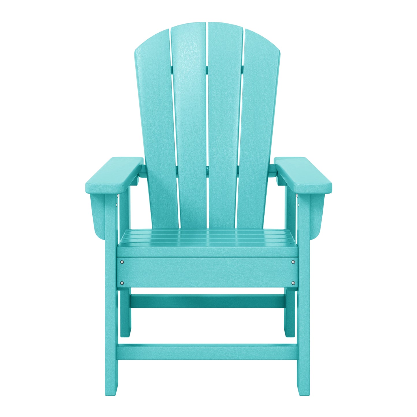 Tiny Terraces Kids' All-Weather Outdoor Poly Adirondack Chair