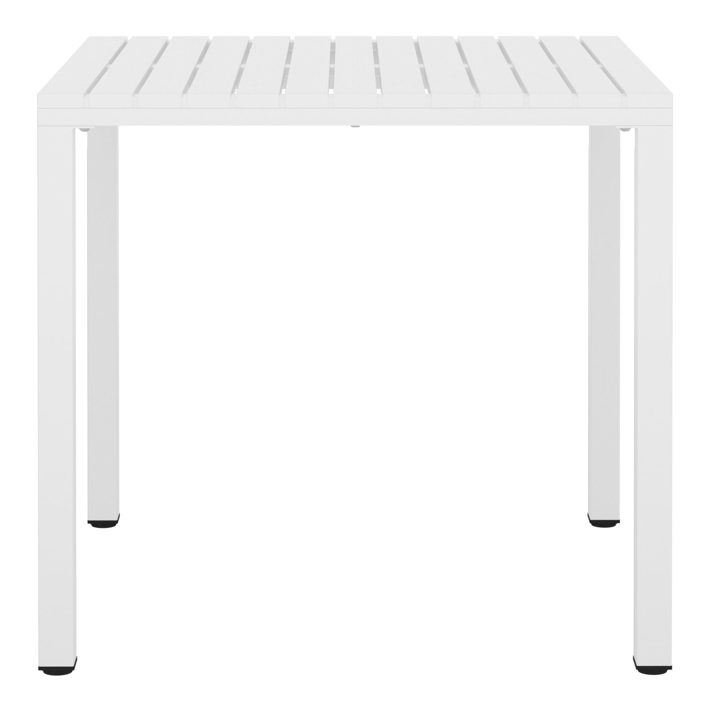 Polyform 31.5" Square Dining Table with Metal Frame