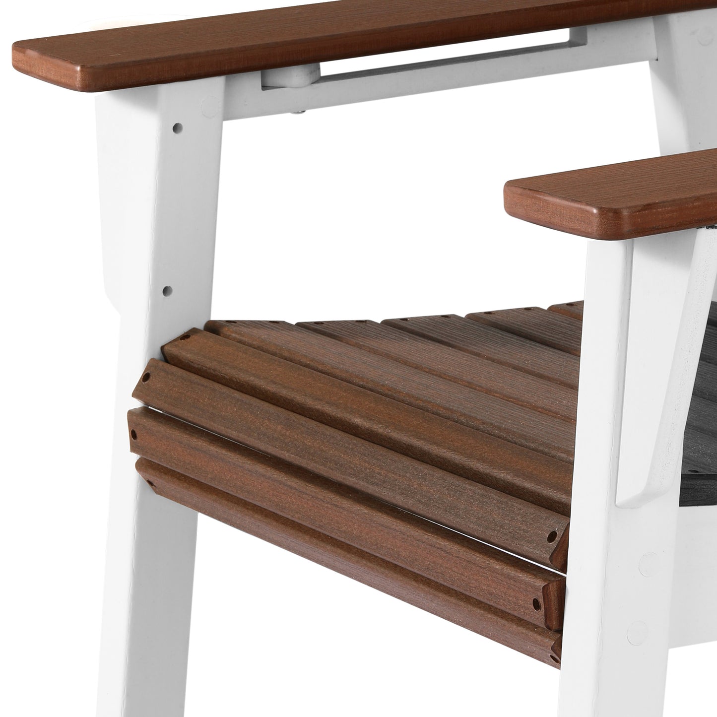 Heritage Ridge Adirondack Counter Height Chair With Cup Holder