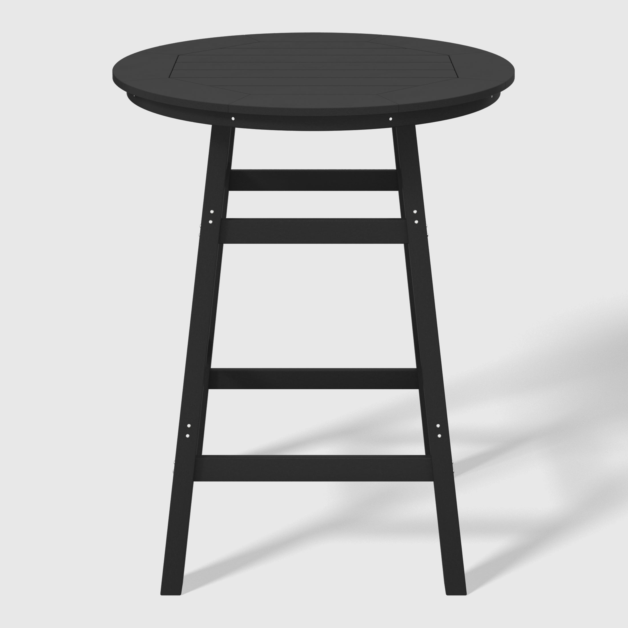 Stockholm All-Weather Outdoor 35" Round Bar Table (42" Height)