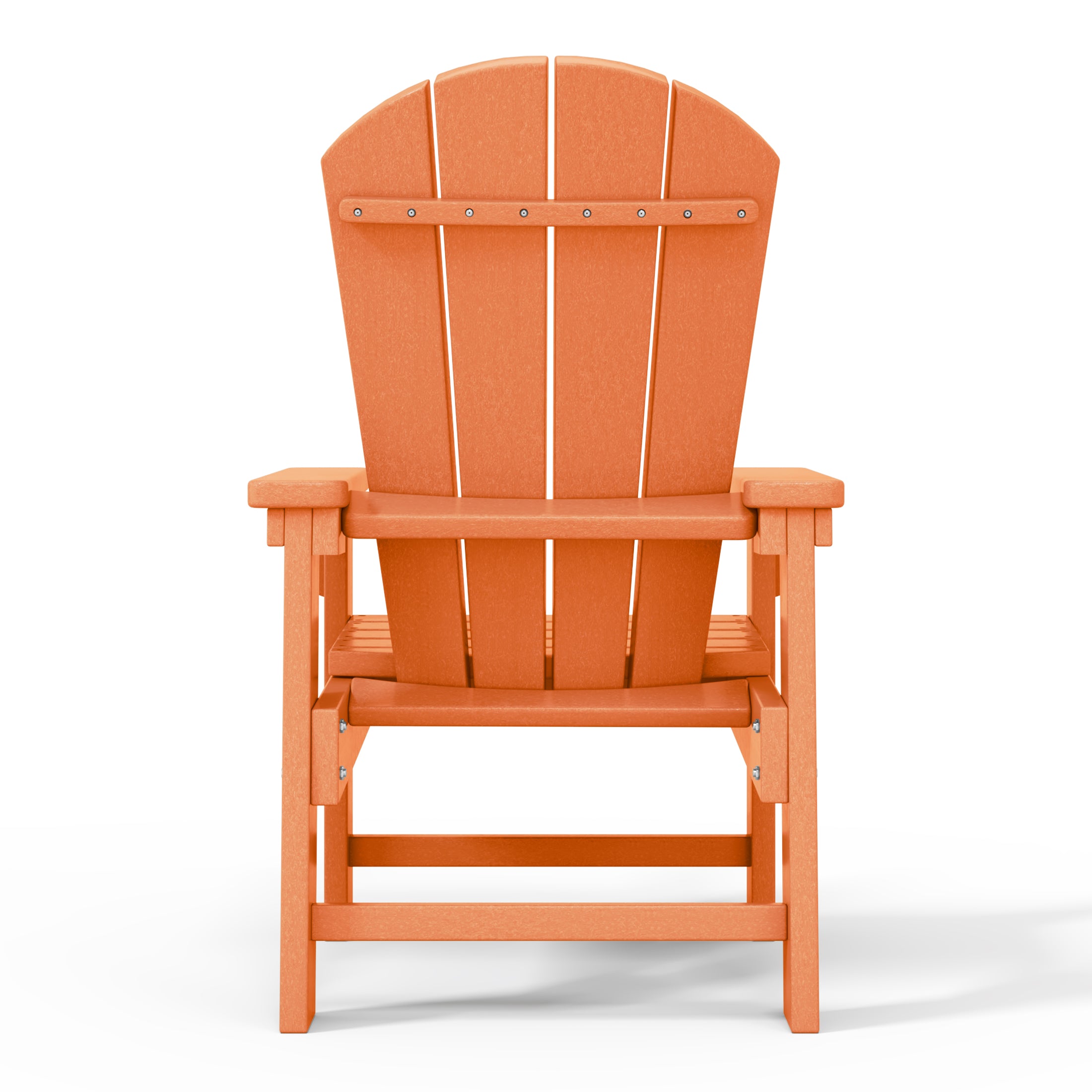 Tiny Terraces Kids' All-Weather Outdoor Poly Adirondack Chair