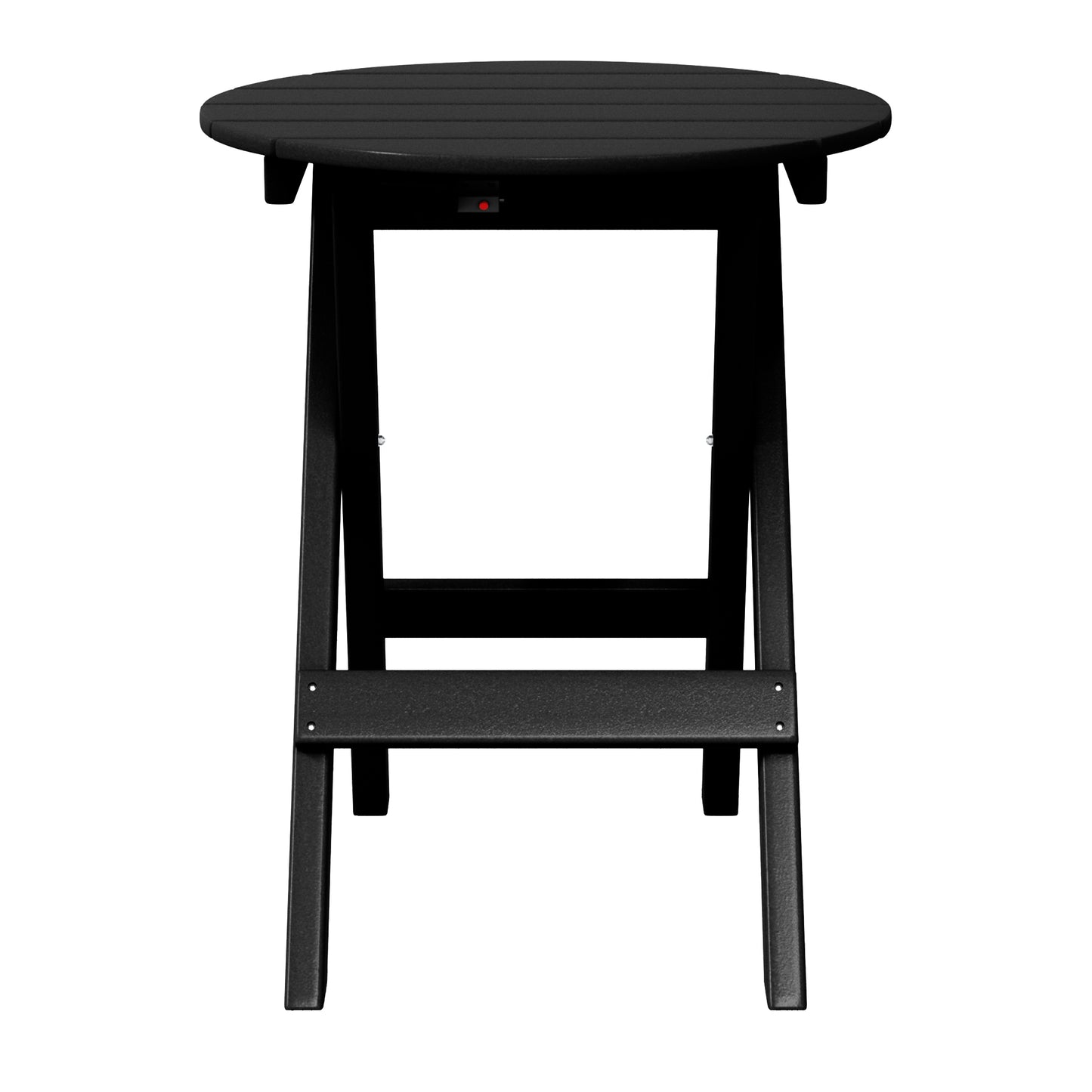 Tuscany All-Weather Outdoor Patio Round Folding Dining Table (24" Top)