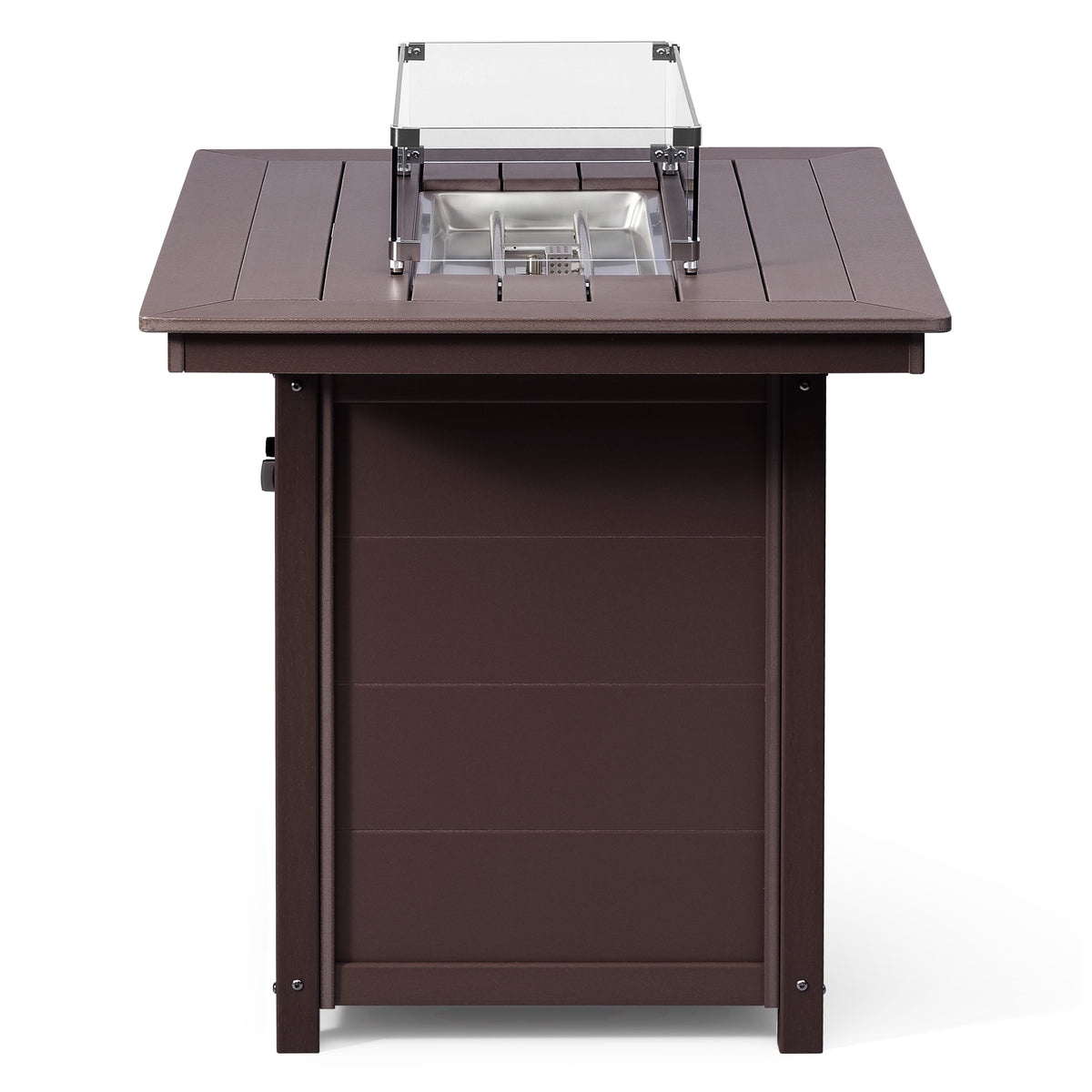 Sedona Rectangular 34" X 46" Counter Fire Pit Table