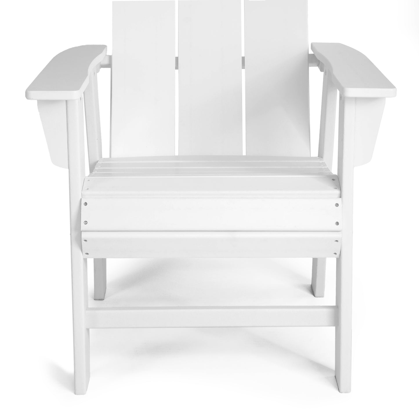 Malibu Modern All-Weather Outdoor Contoured Adirondack Dining Chair