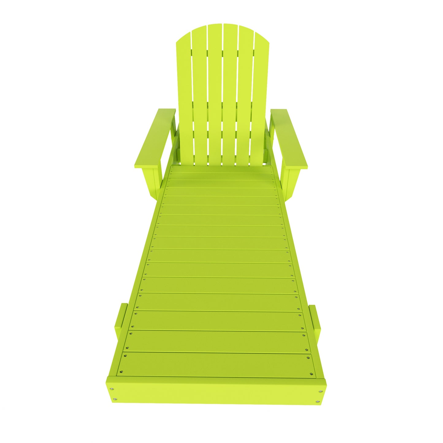 Westport Classic All-Weather Outdoor Adirondack Reclining Sun Lounger With Arms Rests