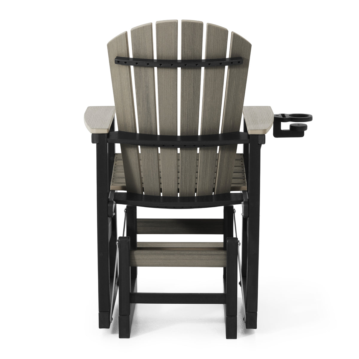 Adirondack Counter Glider With Cup Holder