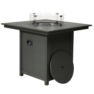 Sedona Square 42" Counter Fire Pit Table