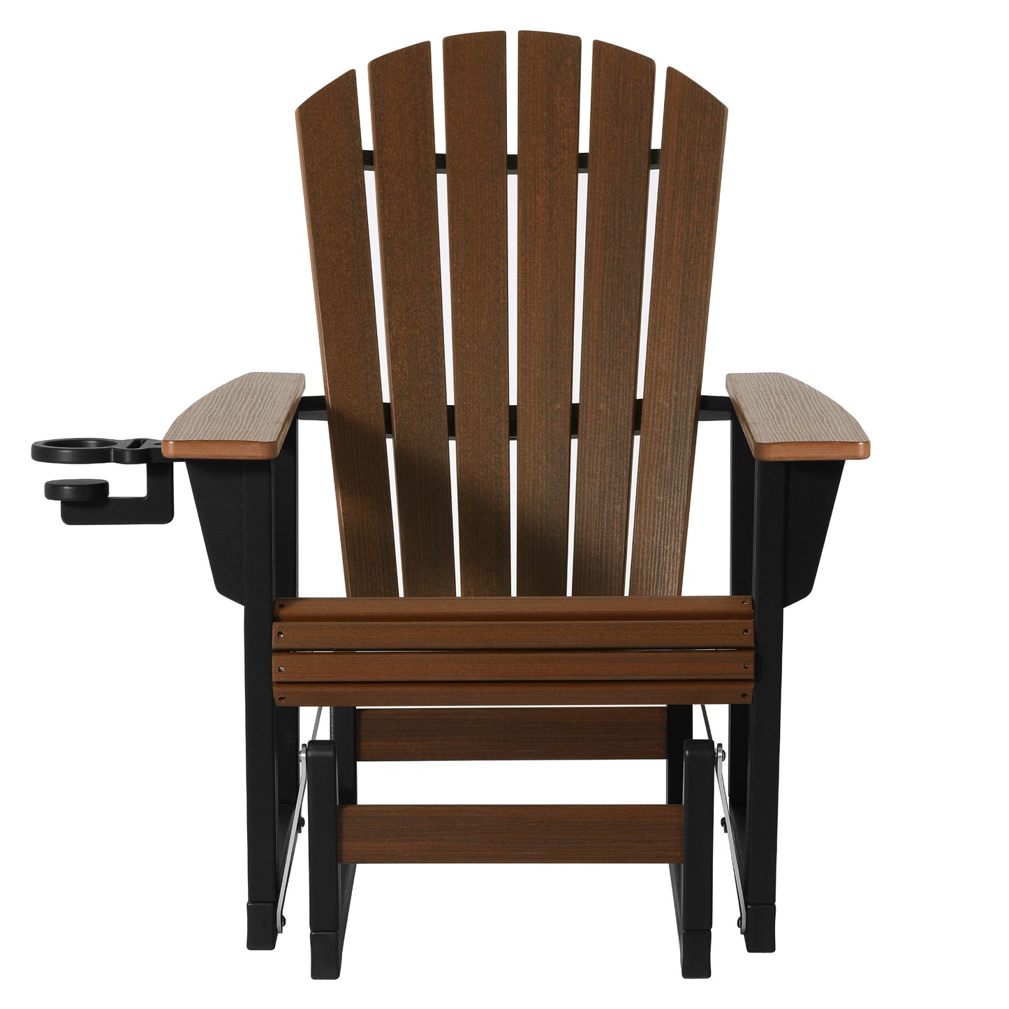 Heritage Ridge Adirondack Glider With Cup Holder