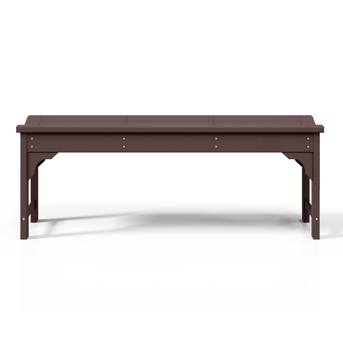Concord All-Weather Outdoor Garden Backless Bench (46" Wide)