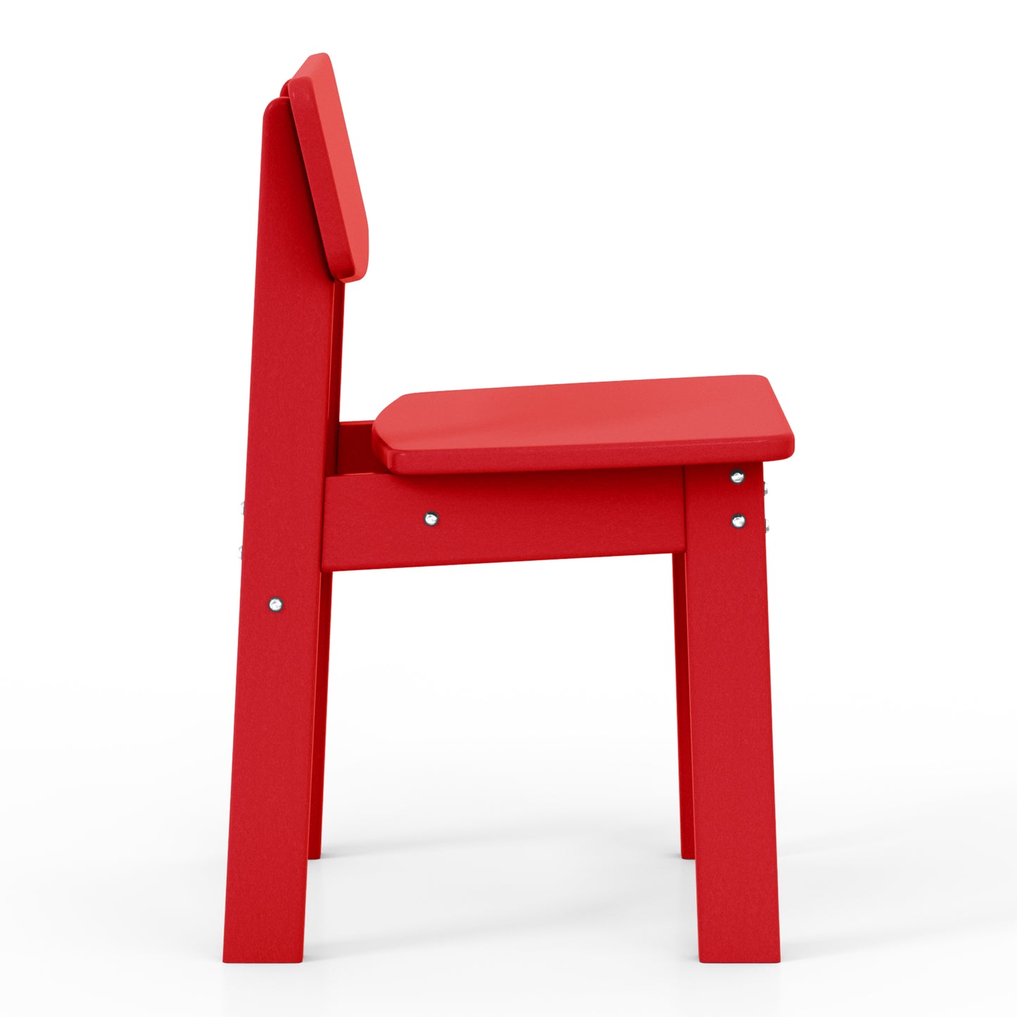 Tiny Terraces Essentials Kids' All-Weather Outdoor Dining Chair (Set of 2)