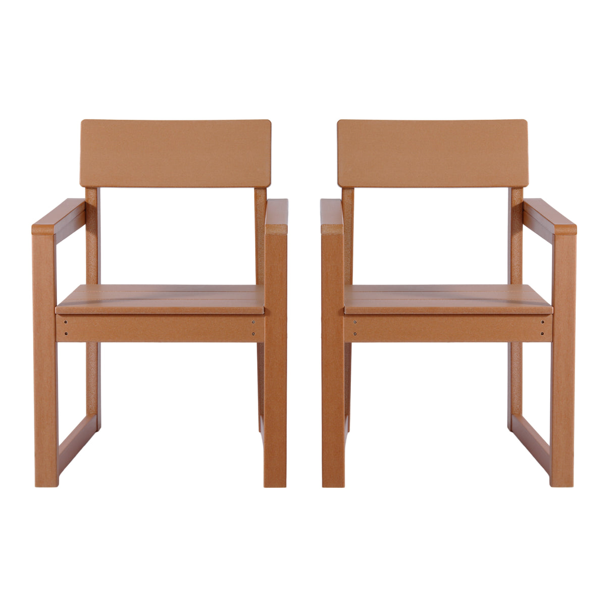 Palmetto Outdoor Dining Arm Chair (Set of 2)