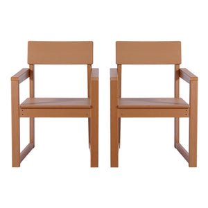 Palmetto Outdoor Dining Arm Chair (Set of 2)