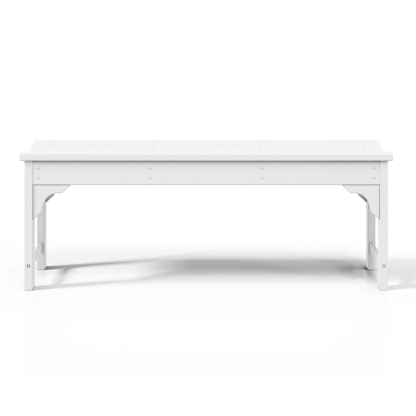 Concord All-Weather Outdoor Garden Backless Bench (46" Wide)