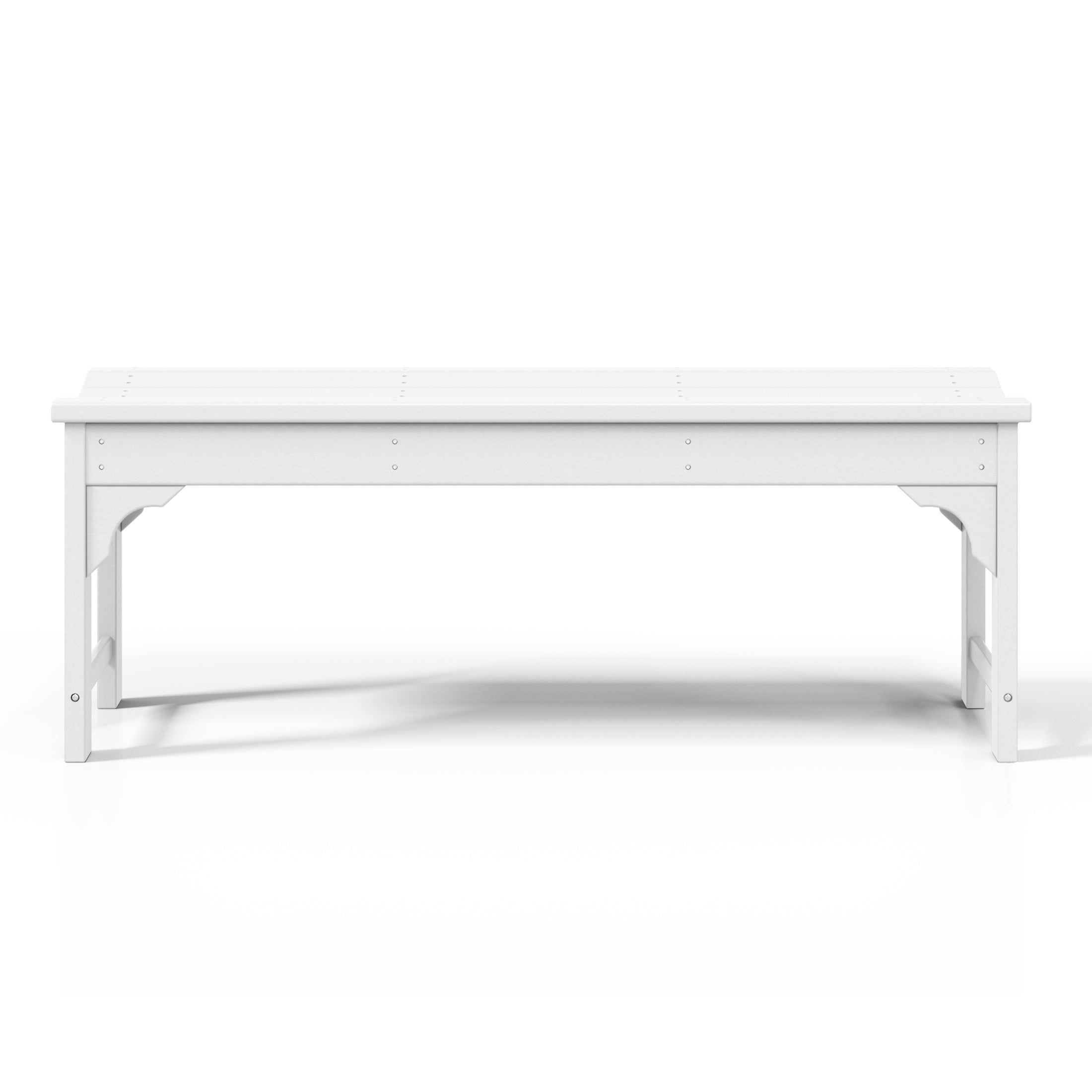 Concord All-Weather Outdoor Garden Backless Bench (46" Wide)