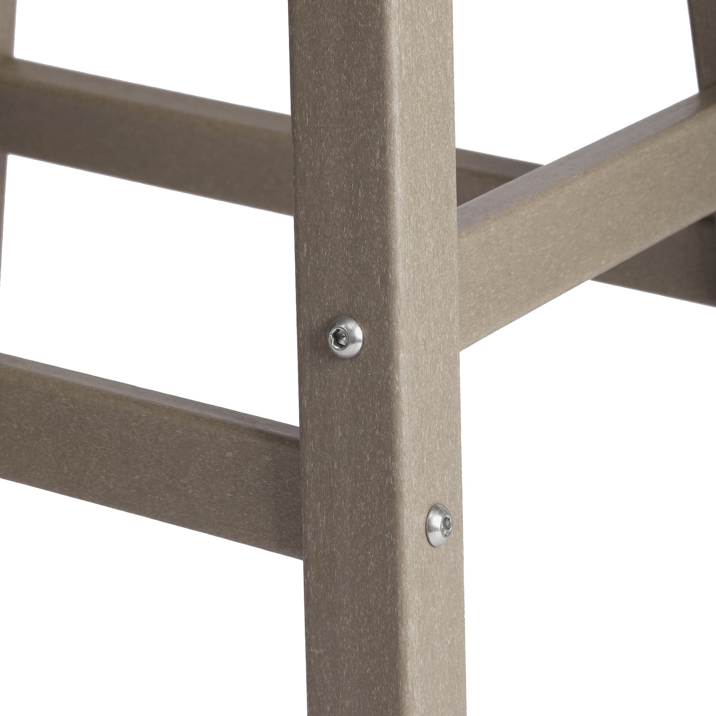 Stockholm All-Weather Outdoor Saddle Counter Stool (24" Height)