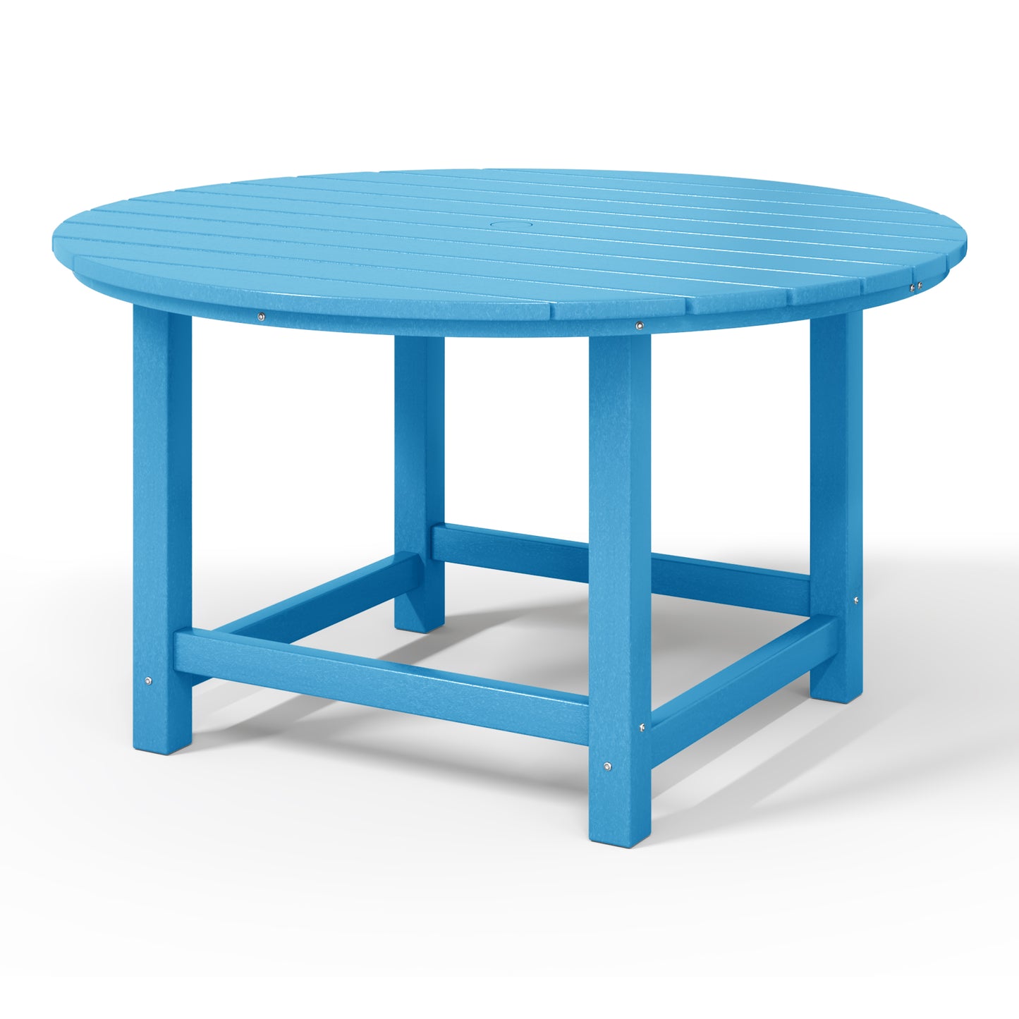 Tiny Terraces Kids' All-Weather Outdoor Round Dining Table (38" Wide)