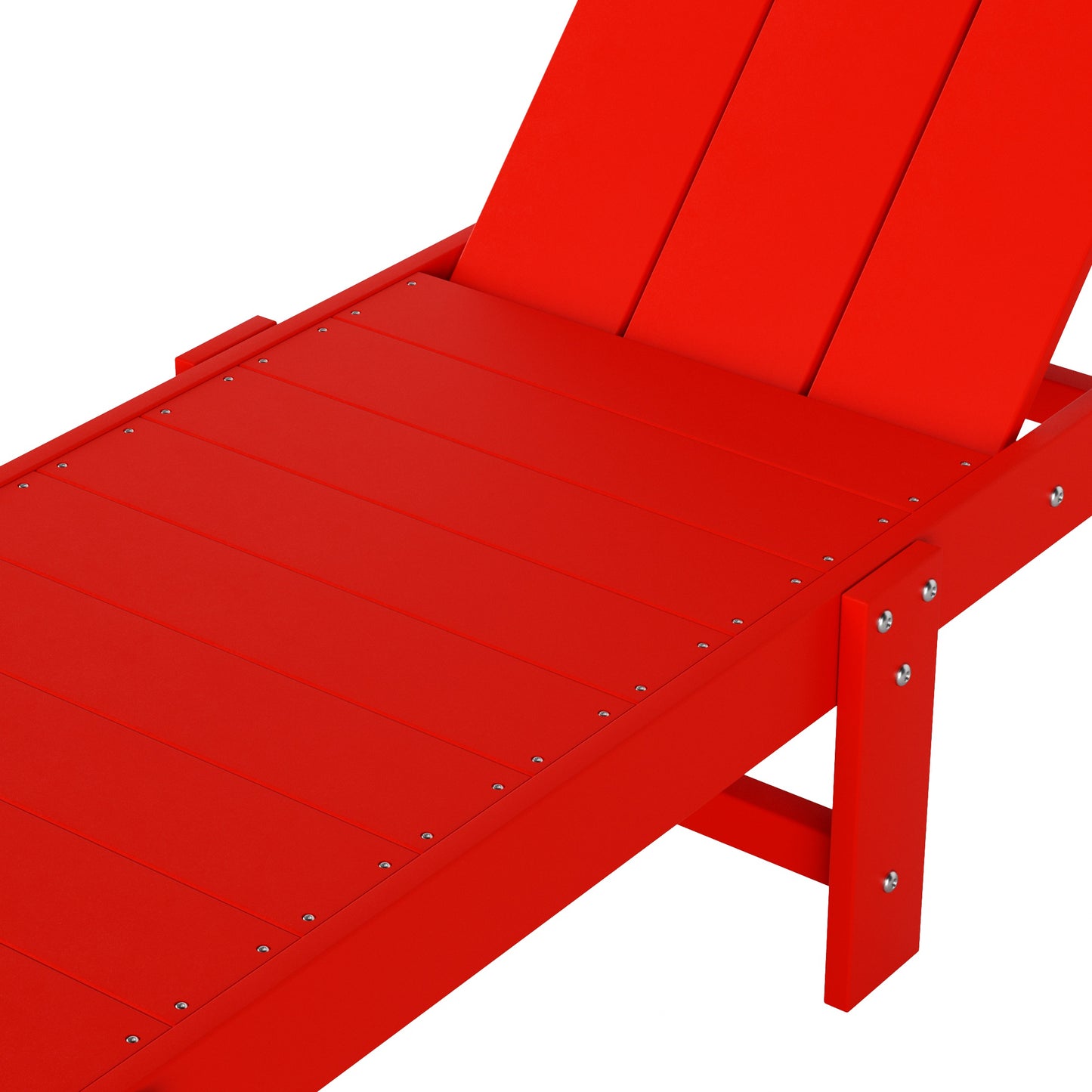 Malibu Modern All-Weather Outdoor Reclining Sun Lounger With Wheels
