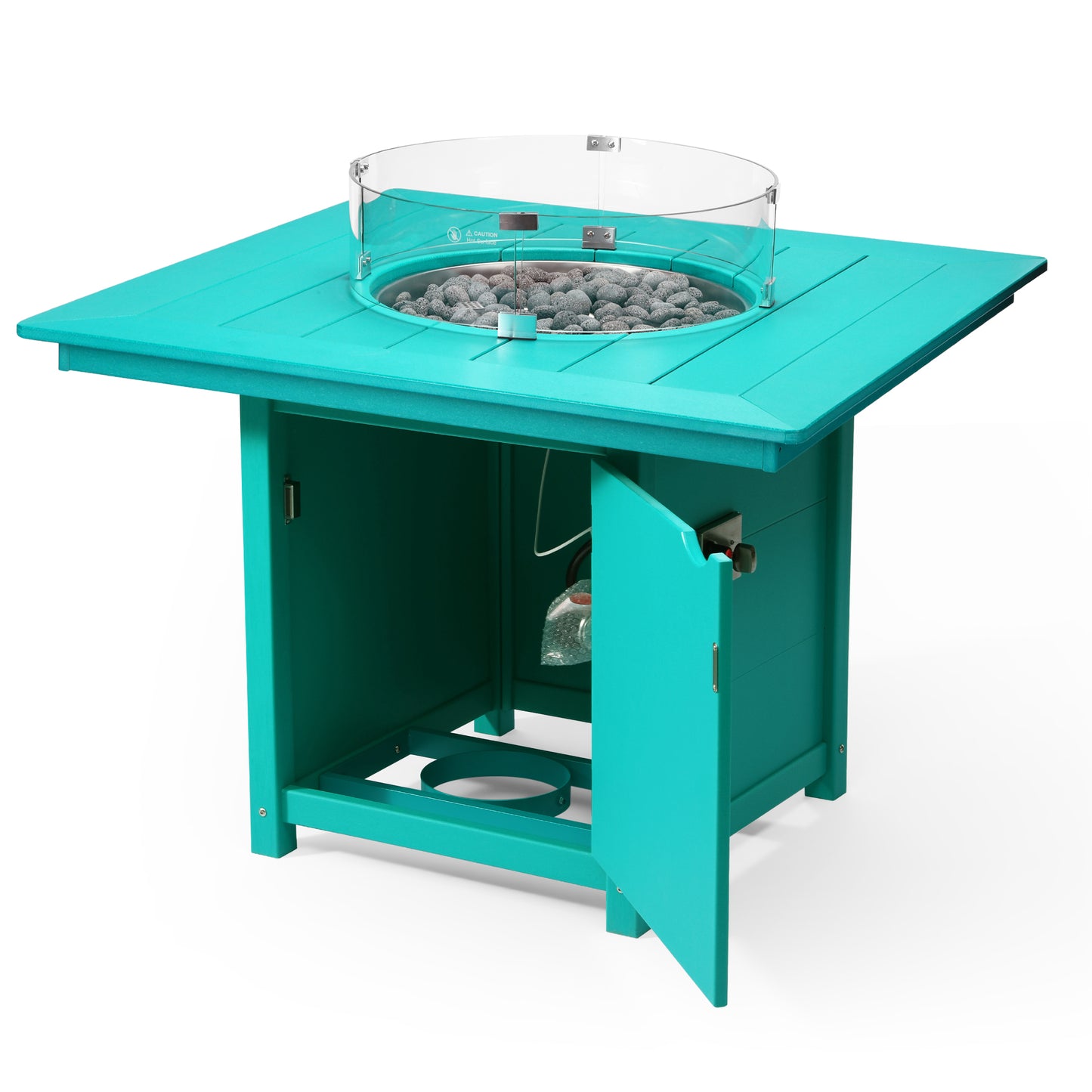 Sedona Square 42" Dining Fire Pit Table