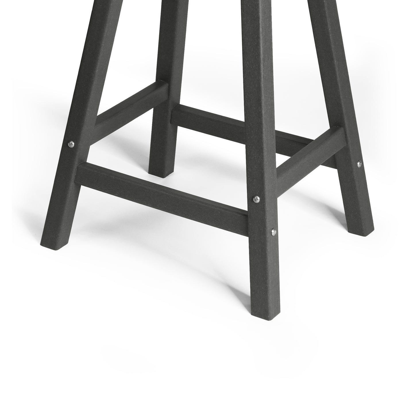 Stockholm All-Weather Outdoor Saddle Counter Stool (24" Height)