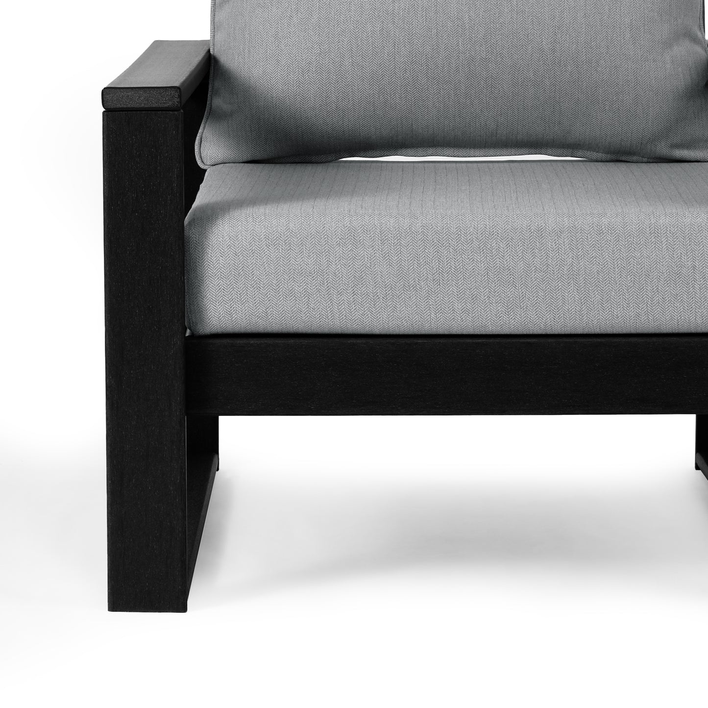 Signature All-Weather Outdoor Modular Patio Deep Seating Club Arm Chair