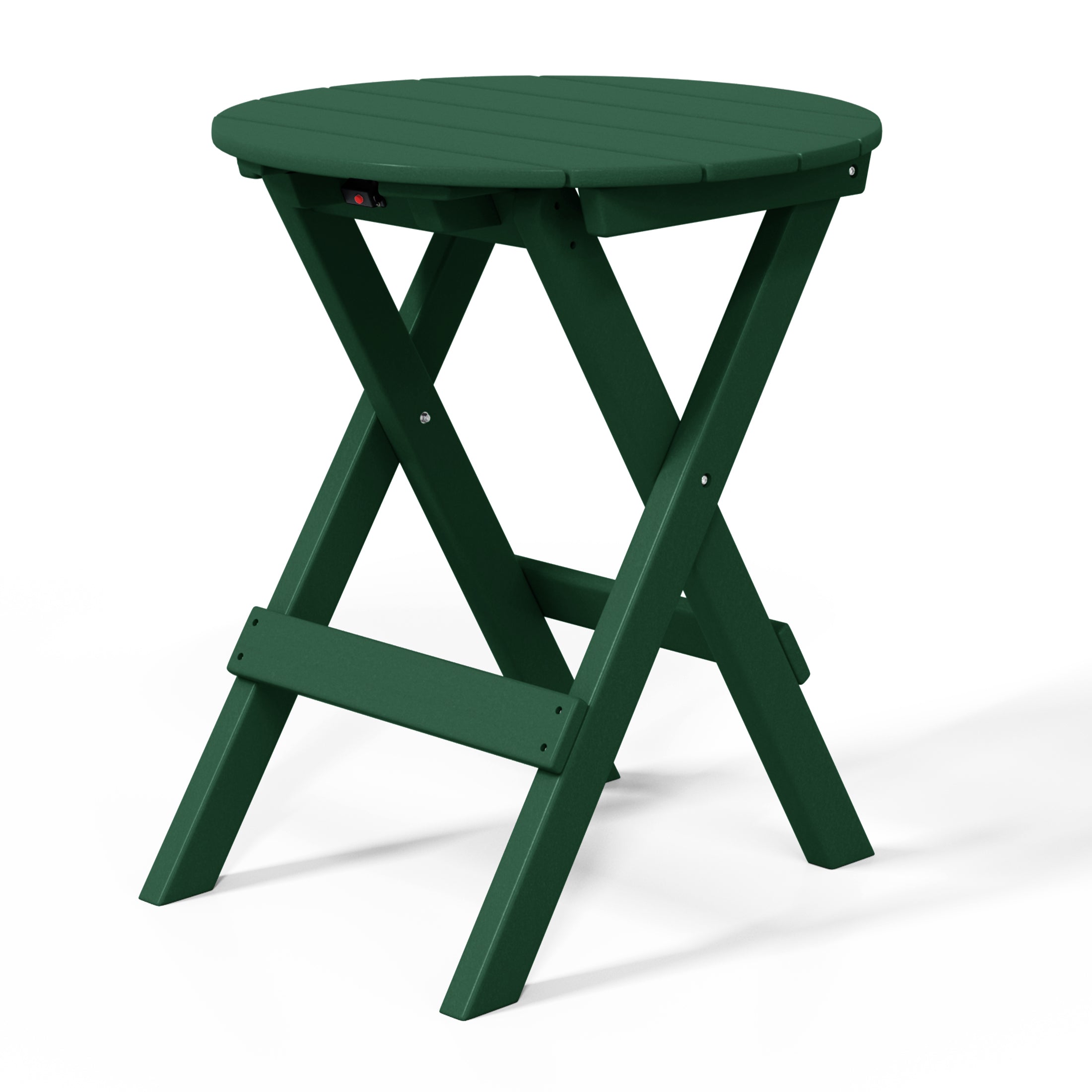Tuscany All-Weather Outdoor Patio Round Folding Dining Table (24" Top)