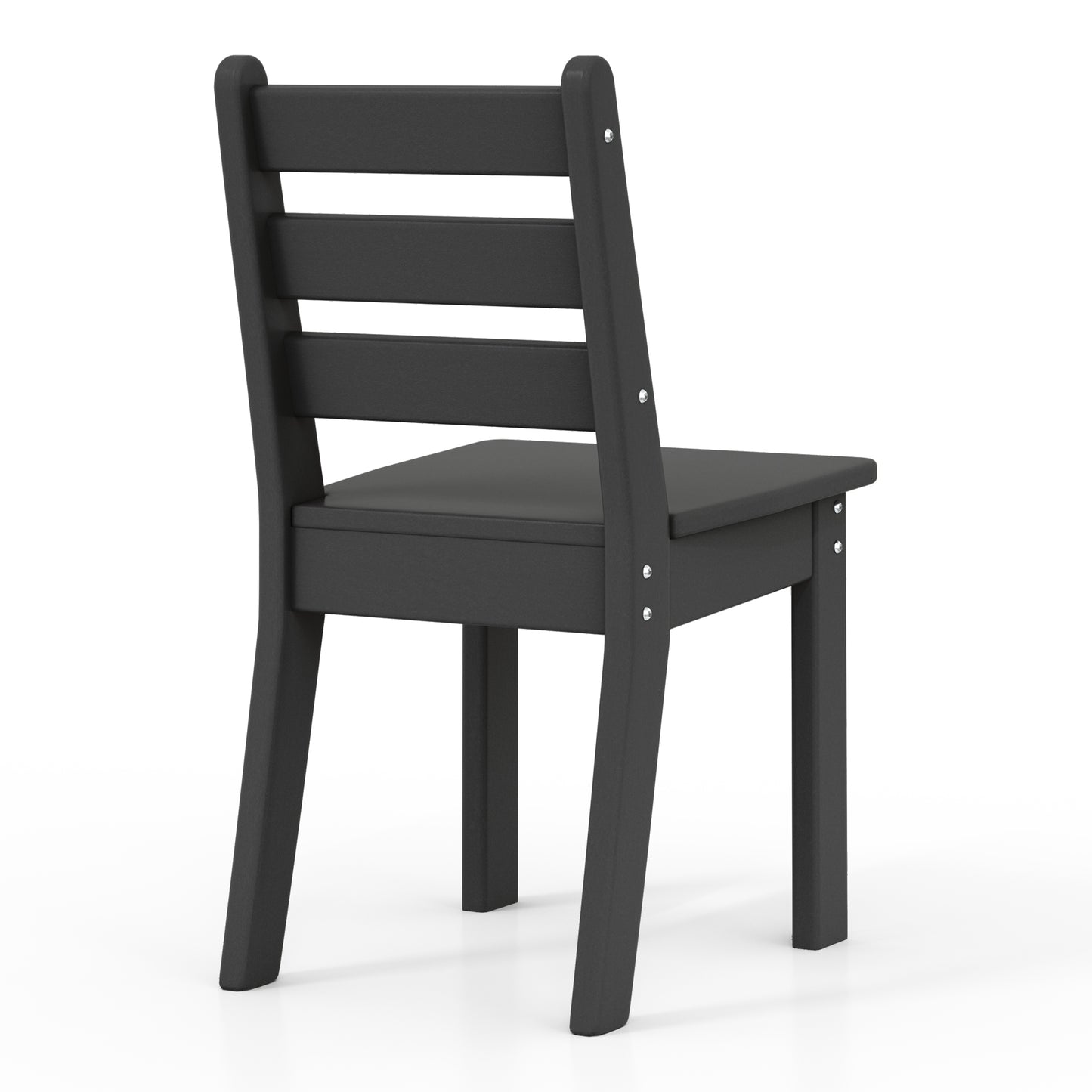 Tiny Terraces Kids' All-Weather Outdoor Dining Chair (Set of 2)