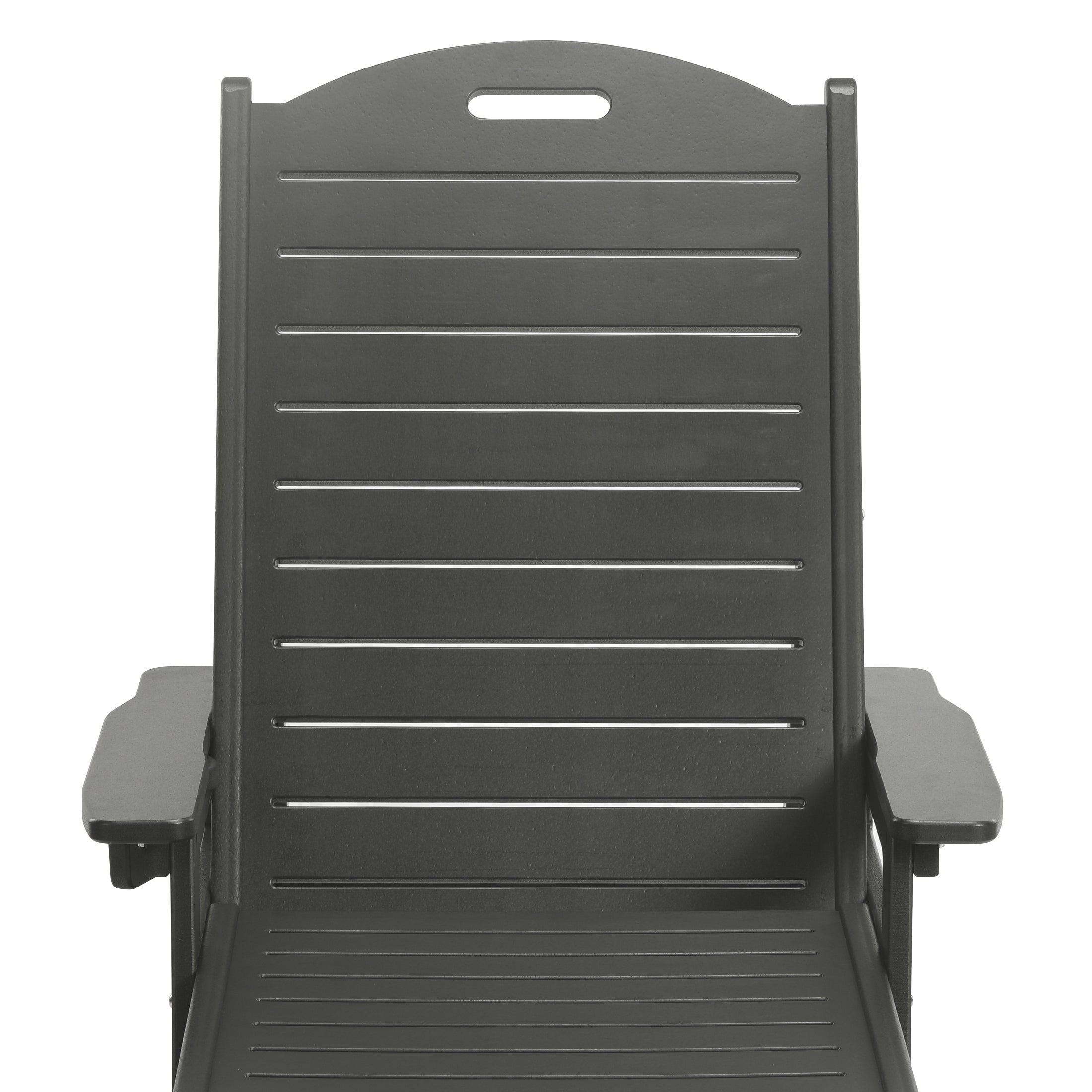 Santa Barbara Reclining Chaise Lounge with Cup Holder and Wheels