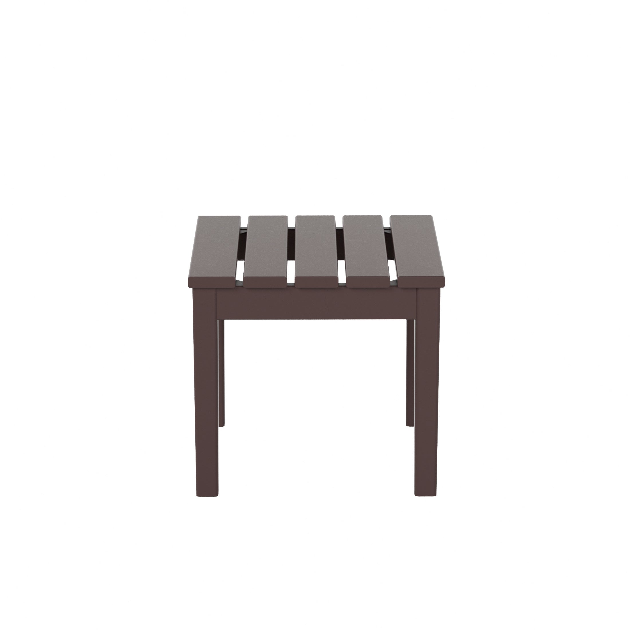 Tuscany All-Weather Outdoor Square Side Table (17" Height)