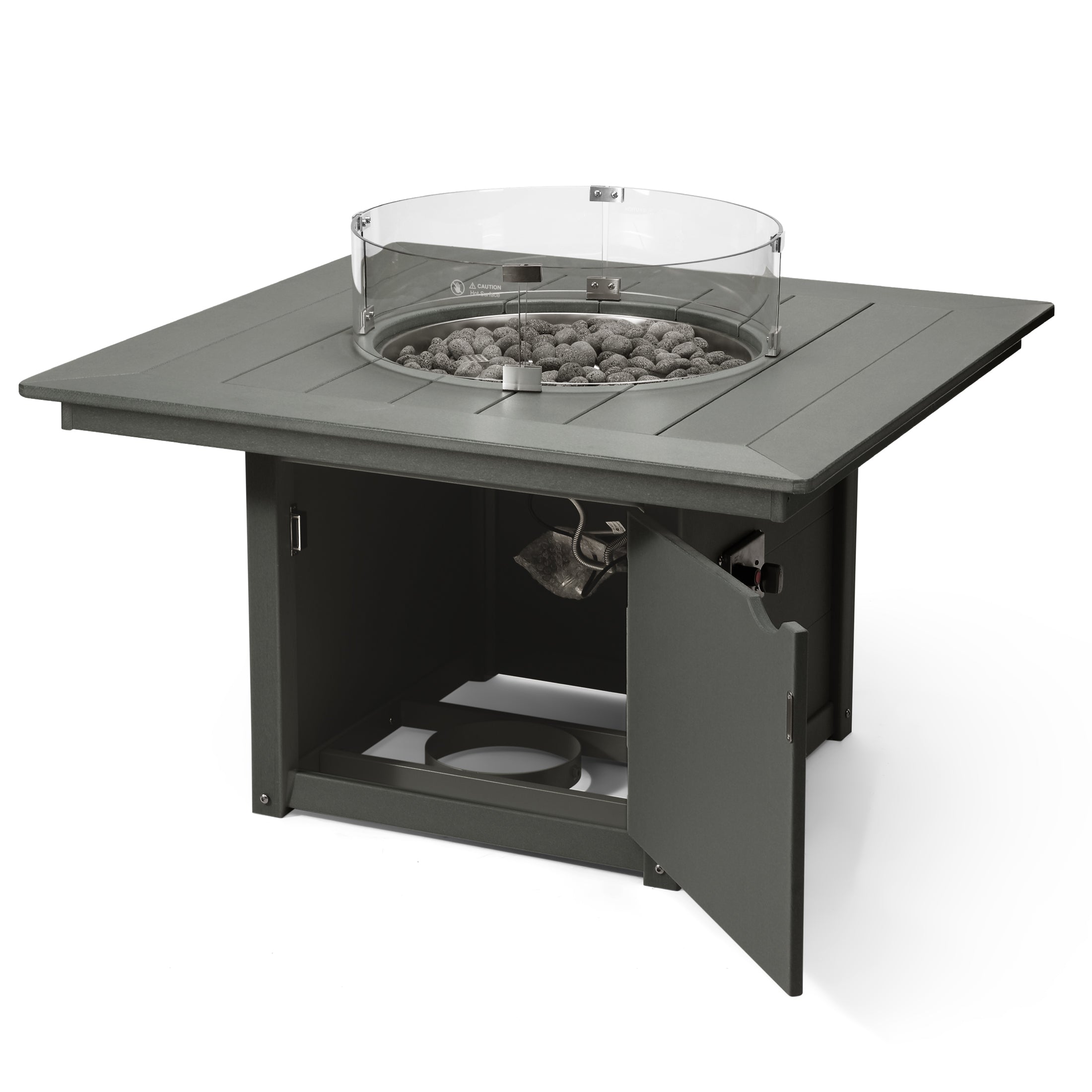 Sedona Square 42" Fire Pit Table