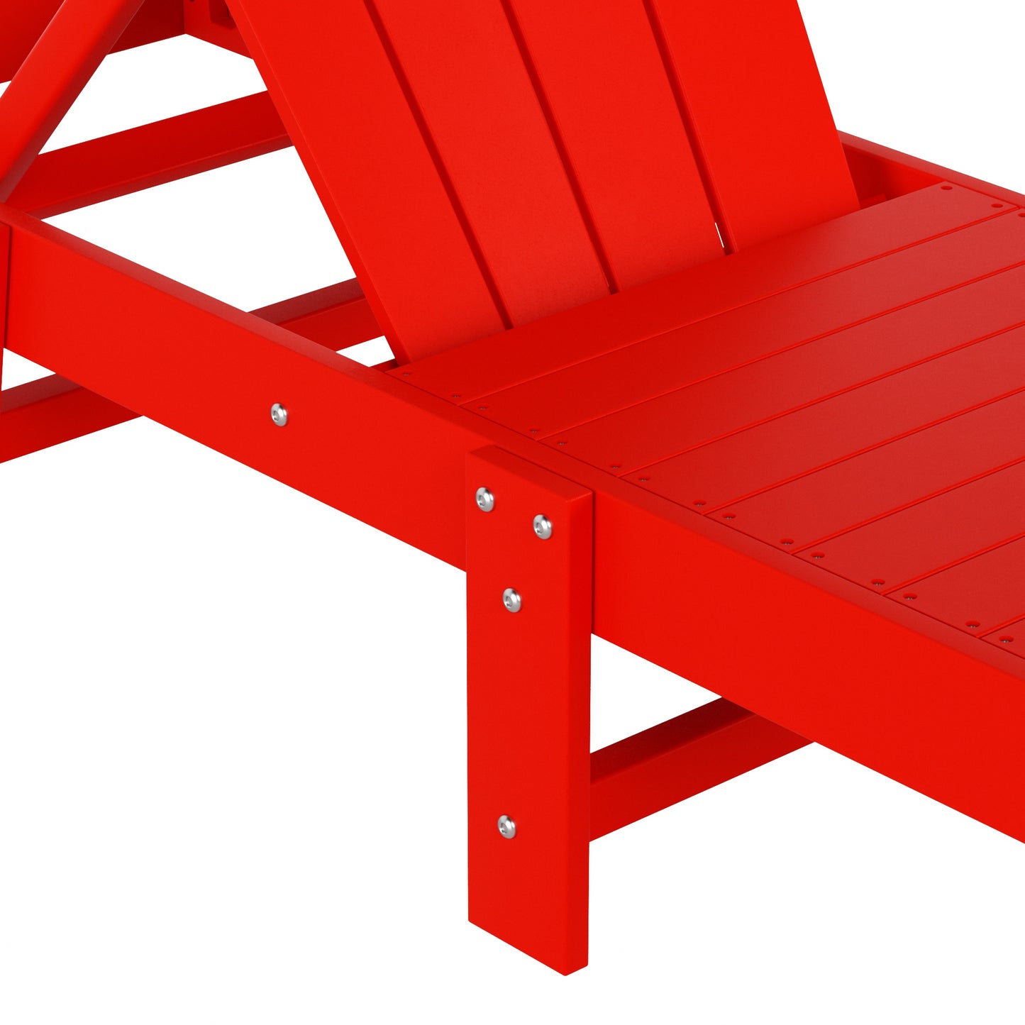 Chatham All-Weather Outdoor Adirondack Reclining Sun Lounger With Wheels