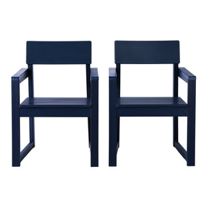 Palmetto Outdoor Dining Arm Chair (Set of 2)