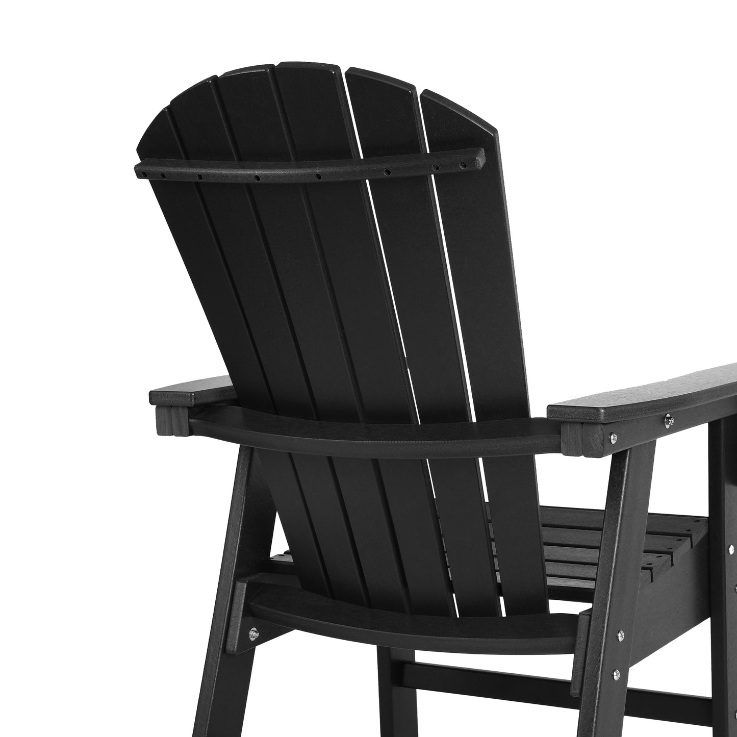 Westport All-Weather Outdoor Classic Adirondack Dining Chair