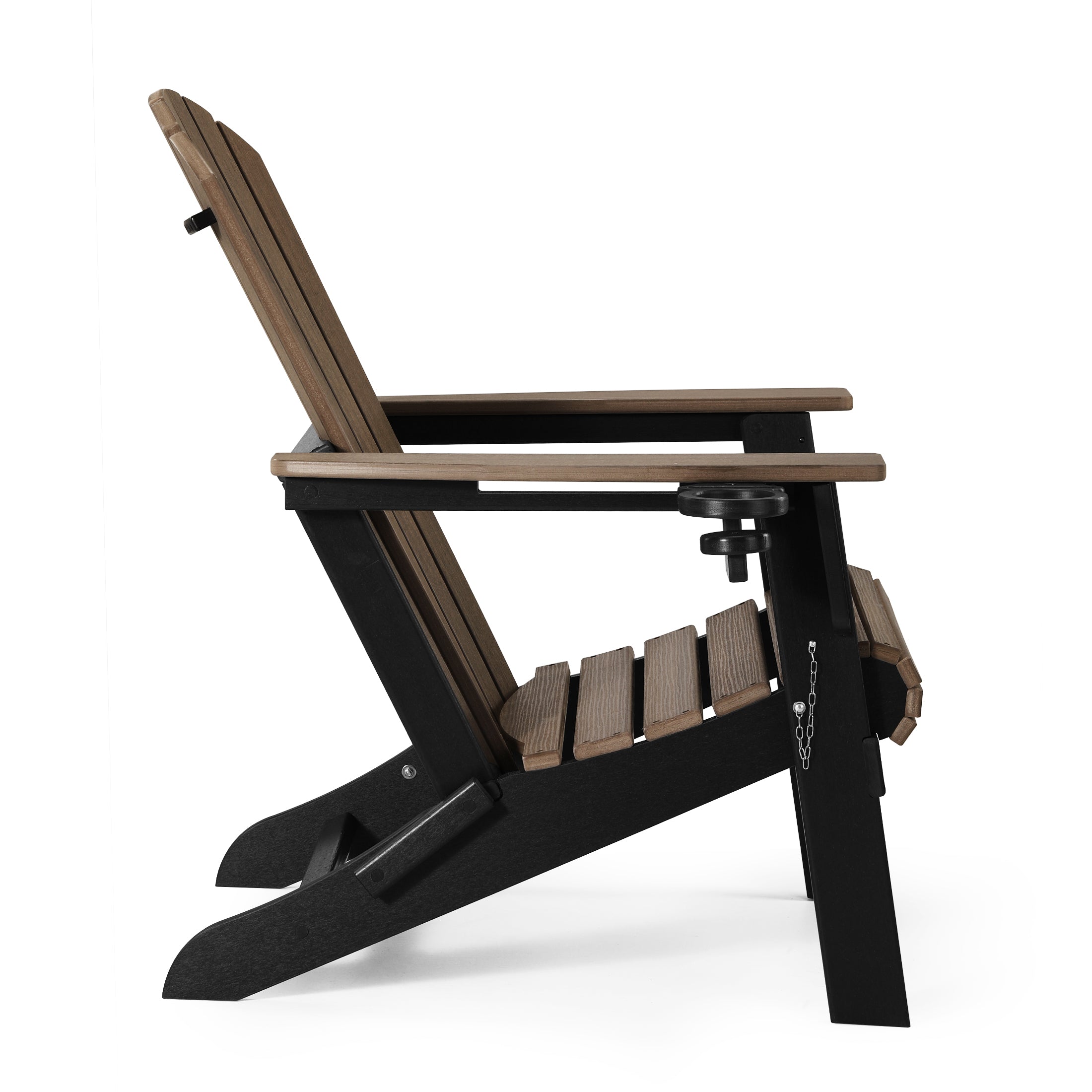 Heritage Ridge Folding Adirondack Chair With Cup Holder