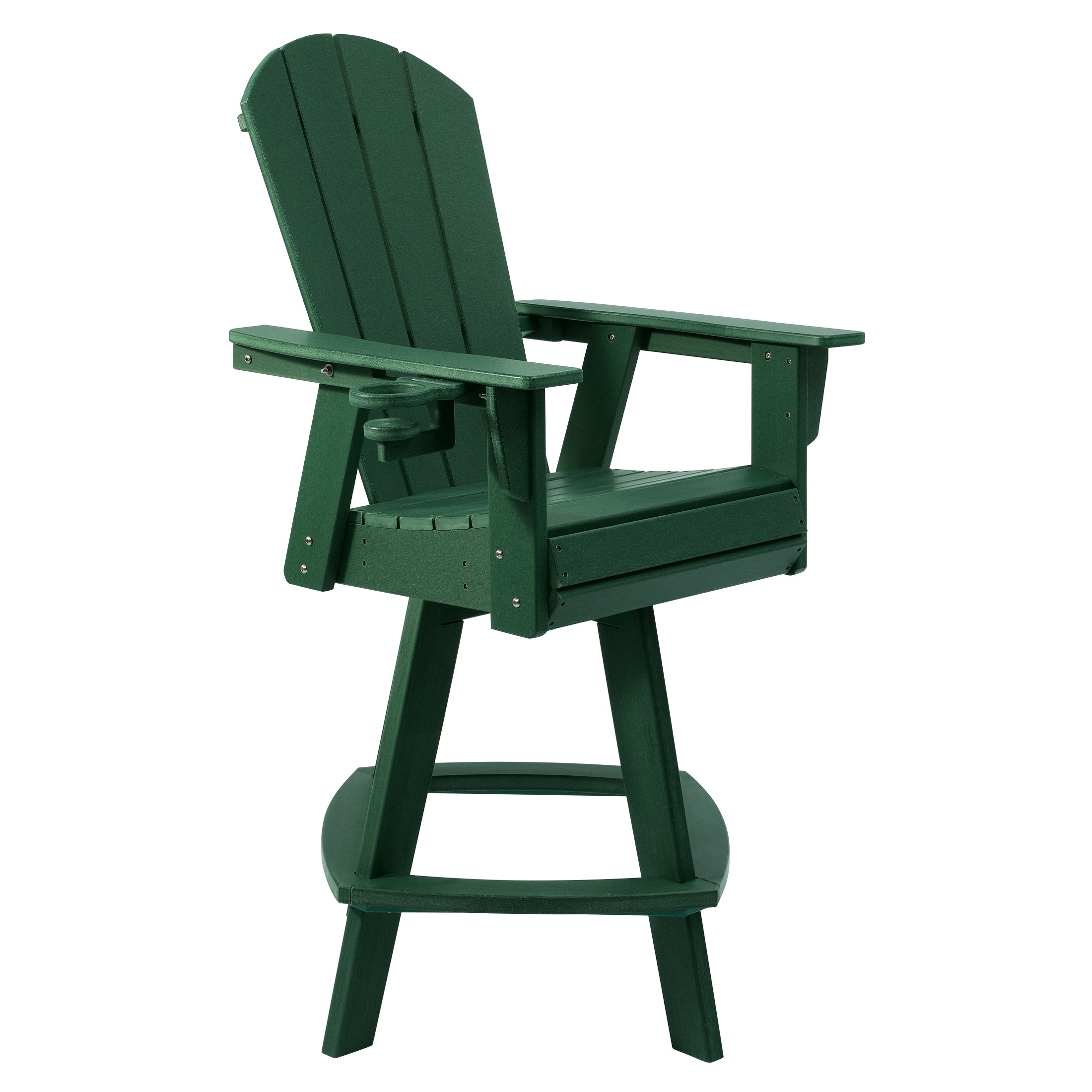Chatham Adirondack Swivel Bar Chair with Cup Holder