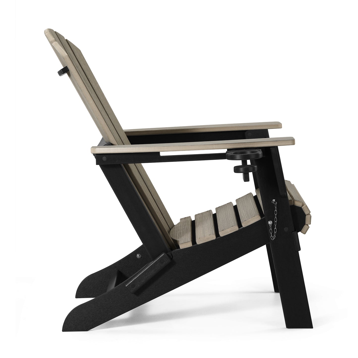 Heritage Ridge Folding Adirondack Chair With Cup Holder