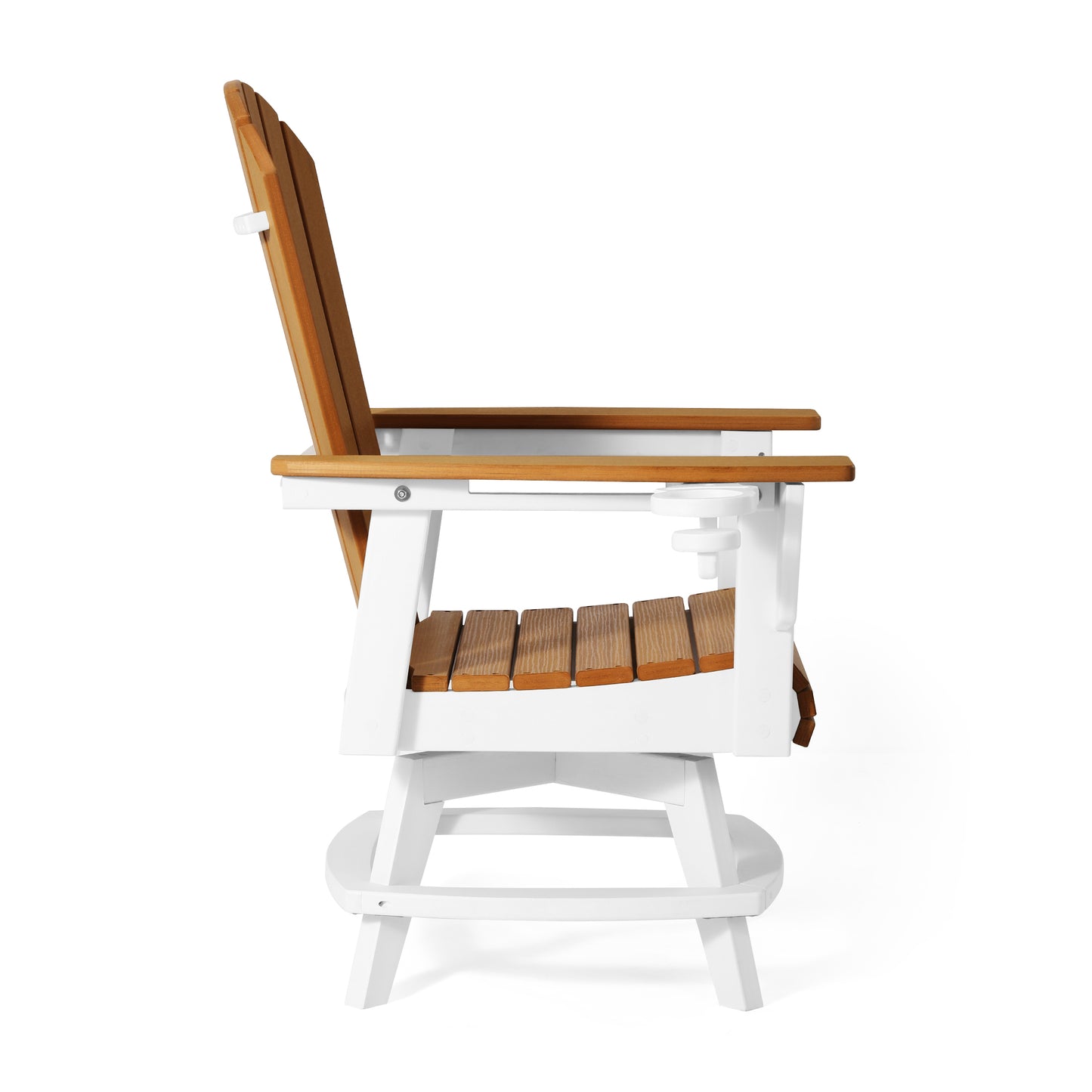Heritage Ridge Adirondack Swivel Dining Chair With Cup Holder